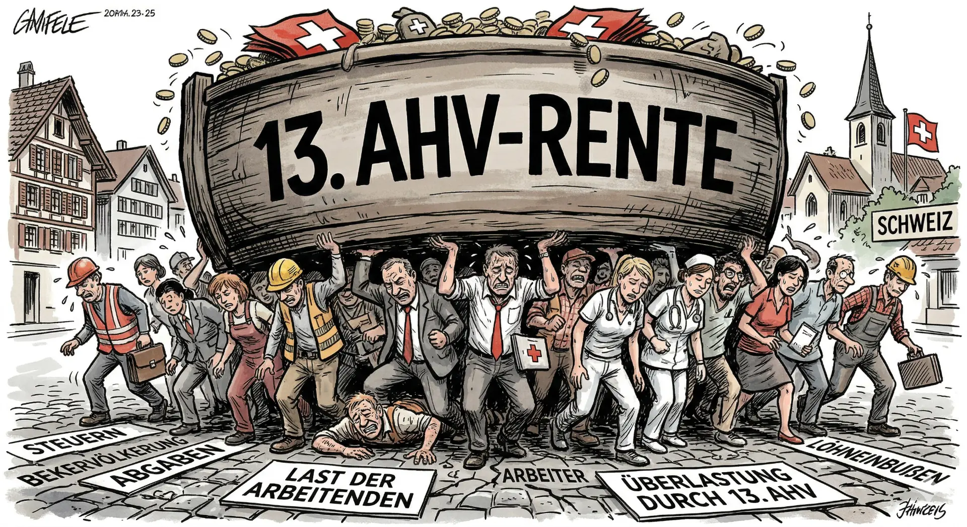 Die 13. AHV geht auf Kosten der Jungen